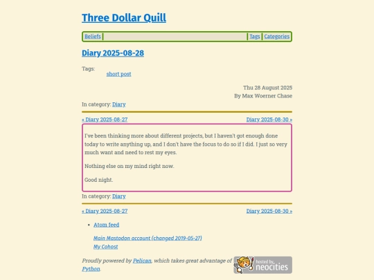 diary-2025-08-28 screenshot
