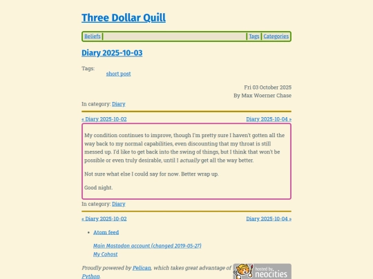 diary-2025-10-03 screenshot