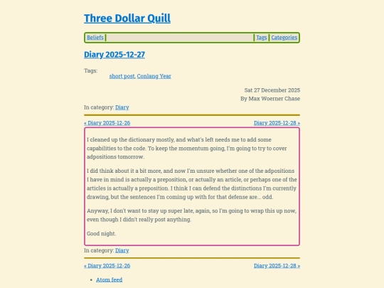 diary-2025-12-27 screenshot