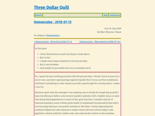 homunculus-2018-07-15 screenshot