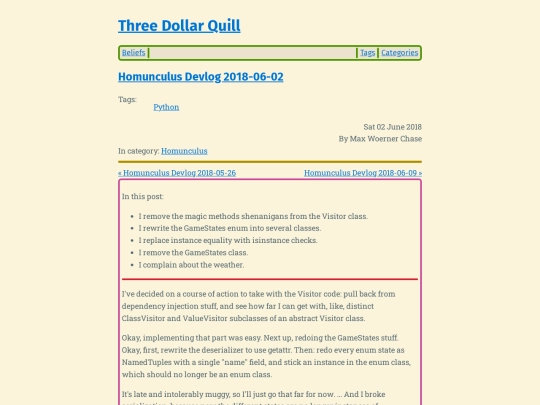 homunculus-devlog-2018-06-02 screenshot