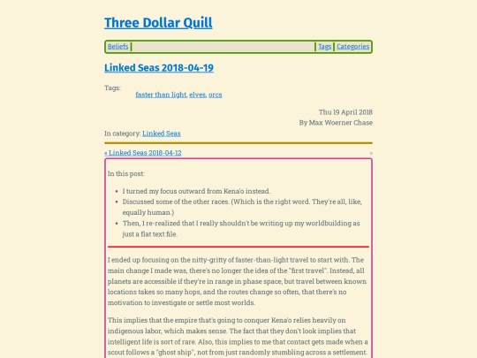 linked-seas-2018-04-19 screenshot