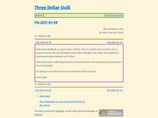pip-2021-03-08 screenshot