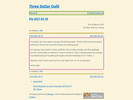 pip-2021-03-18 screenshot