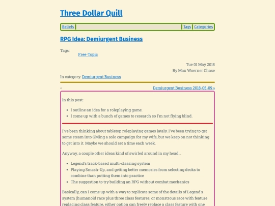 rpg-idea-demiurgent-business screenshot