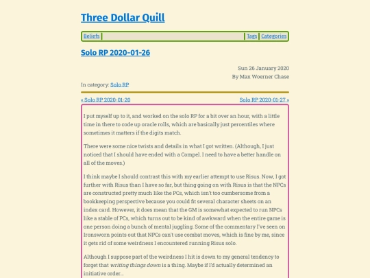 solo-rp-2020-01-26 screenshot
