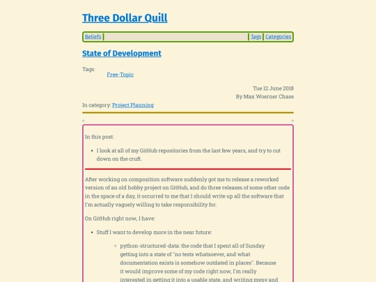 state-of-development screenshot