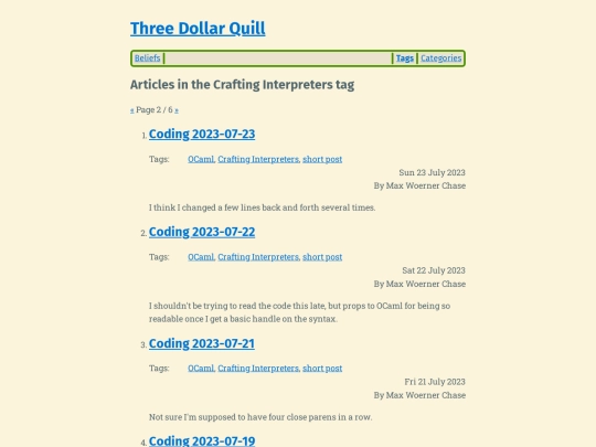 tag/crafting-interpreters2 screenshot