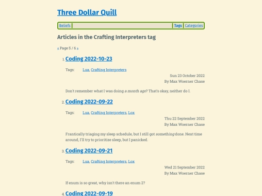 tag/crafting-interpreters5 screenshot