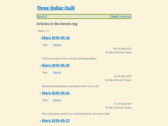 tag/dennis screenshot