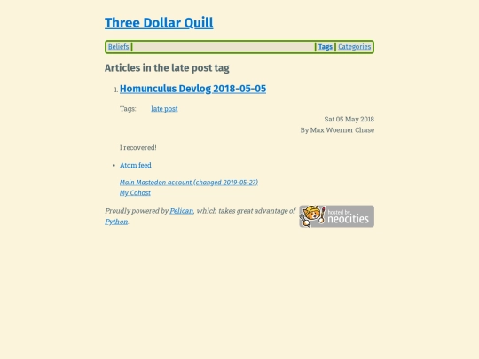 tag/late-post screenshot