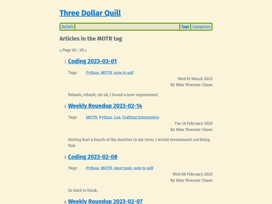tag/motr20 screenshot