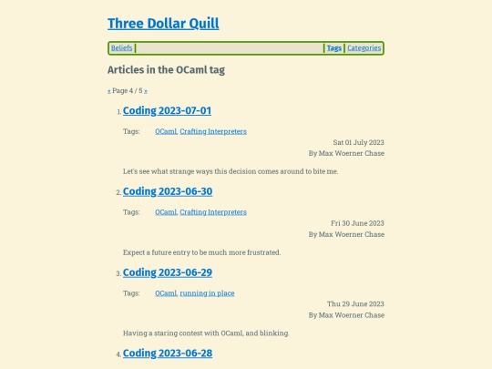 tag/ocaml4 screenshot