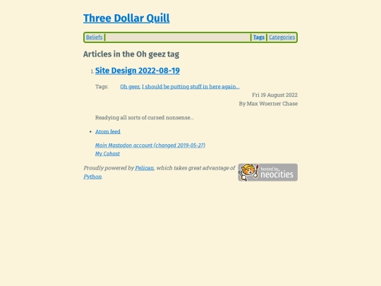 tag/oh-geez screenshot