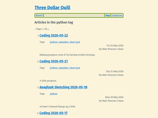 tag/python screenshot