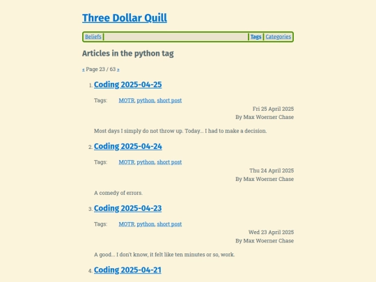 tag/python23 screenshot