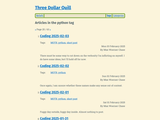 tag/python25 screenshot