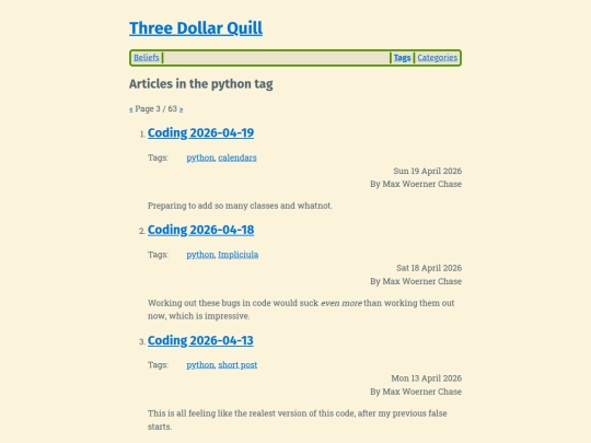 tag/python3 screenshot