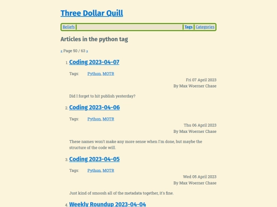 tag/python50 screenshot