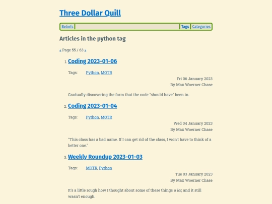 tag/python55 screenshot
