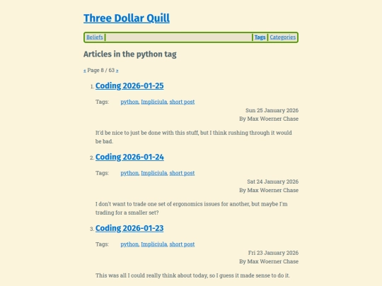 tag/python8 screenshot