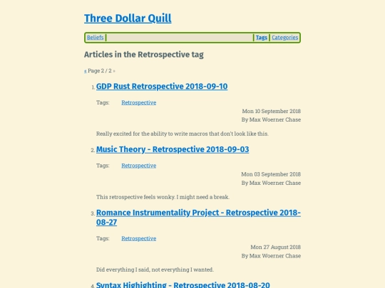 tag/retrospective2 screenshot