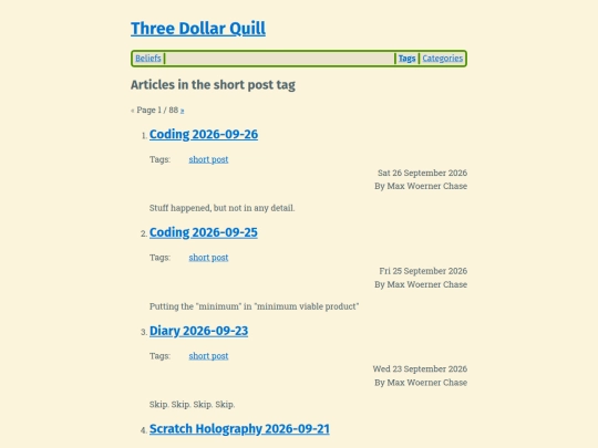 tag/short-post screenshot