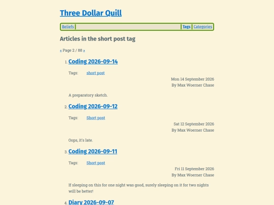 tag/short-post2 screenshot