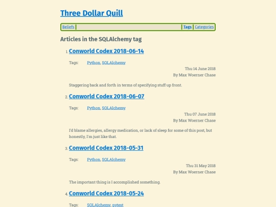 tag/sqlalchemy screenshot