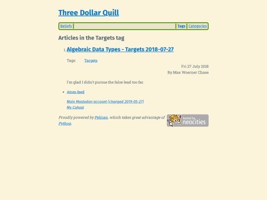 tag/targets screenshot