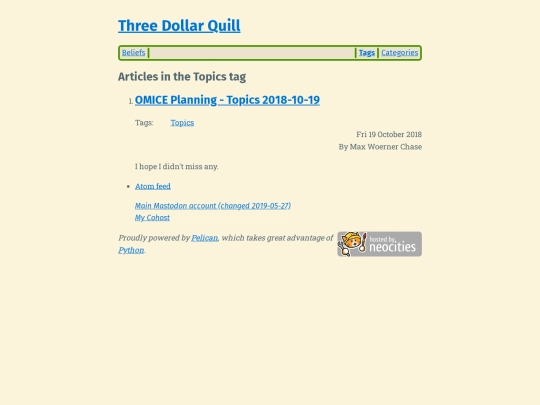 tag/topics screenshot