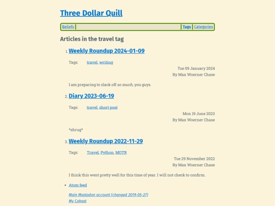 tag/travel screenshot