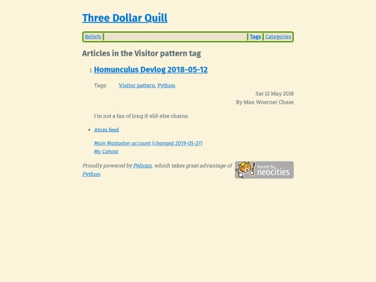 tag/visitor-pattern screenshot
