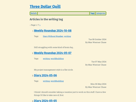 tag/writing screenshot