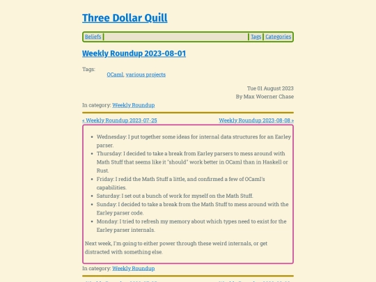 weekly-roundup-2023-08-01 screenshot