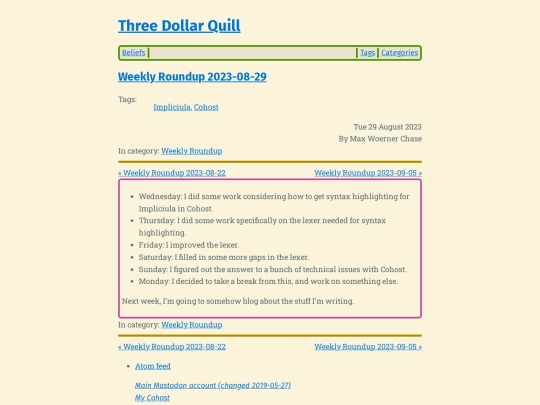 weekly-roundup-2023-08-29 screenshot