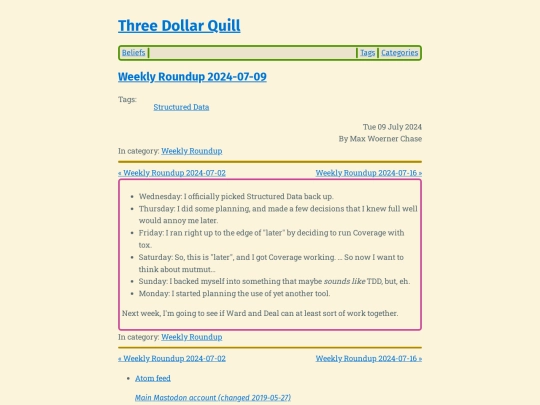 weekly-roundup-2024-07-09 screenshot