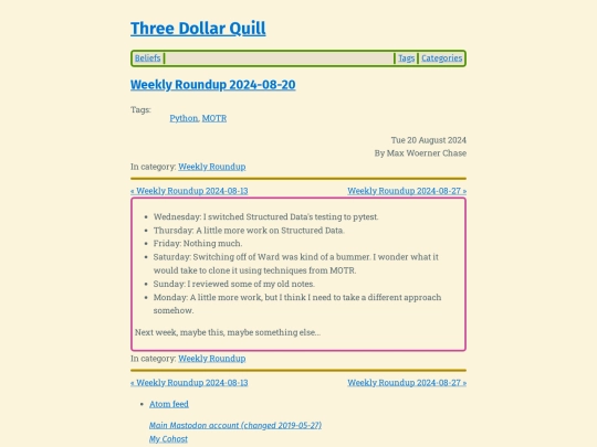 weekly-roundup-2024-08-20 screenshot
