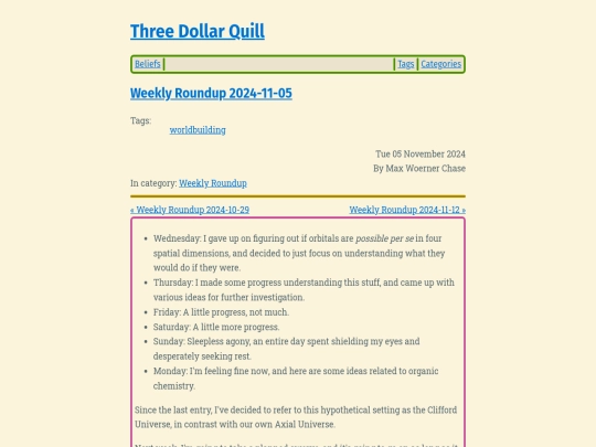 weekly-roundup-2024-11-05 screenshot