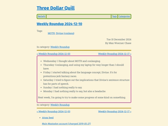 weekly-roundup-2024-12-10 screenshot