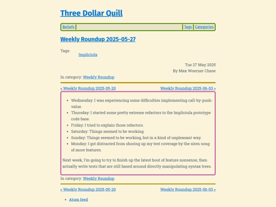 weekly-roundup-2025-05-27 screenshot