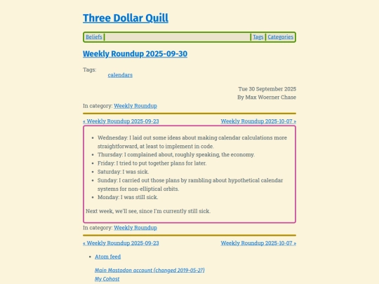 weekly-roundup-2025-09-30 screenshot