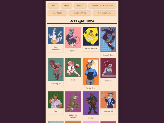 blog/creativeworks/artfight2024 screenshot