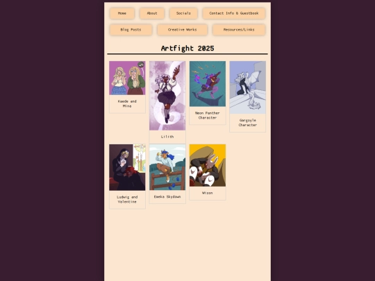 blog/creativeworks/artfight2025 screenshot