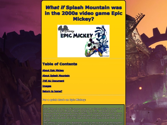 splashmountaininepicmickey screenshot