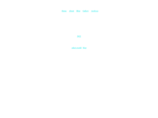 blog screenshot