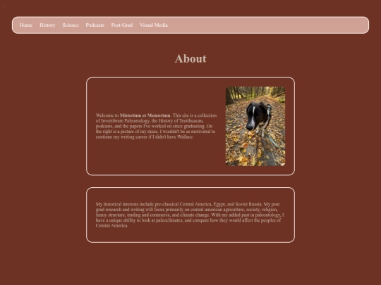 About/about screenshot