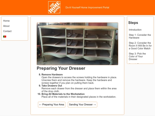 preparing-your-dresser screenshot