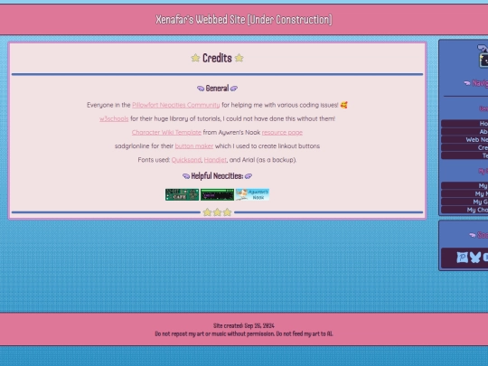credits screenshot