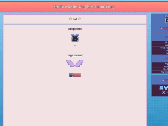 test screenshot